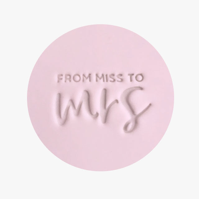 Stamp - Miss to Mrs